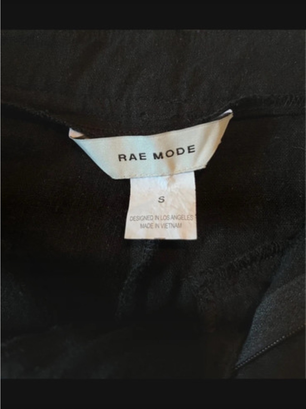 RAE MODE Linen Wide Leg Pants S - Picture 4 of 4